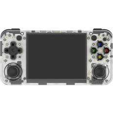 ANBERNIC Transparent White Anbernic RG35XX H Retro Handheld Game Console 3.5-inch IPS Screen
