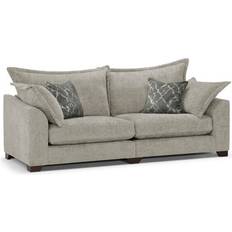 Furniture Oak Furnitureland Mink Fabric Sofa