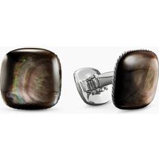 David Yurman Cufflinks David Yurman Streamline Cushion Cufflinks in Sterling Silver with Black Mother of Pearl Men's Black Mother Of Pearl One Size