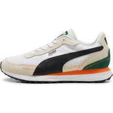 Puma Road Rider Suede Sneakers, White, 37.5, Shoes