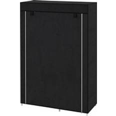 Fabric Wardrobes Homcom Fabric Portable with 6 Wardrobe