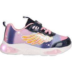 Plast Sneakers Barnskor zigzag Hori Kids Shoe W/Lights Z222416 De Color