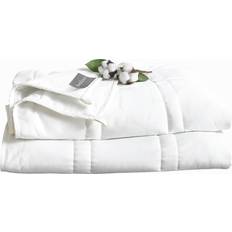 Cotton Weight Blankets Baloo Cool Cotton Weight Blanket White (203.2x152.4cm)