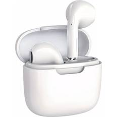 WHITE Bluetooth Earphones TWS Wireless