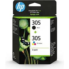 HP 305, Black/Tri-Colour Original Pack 2