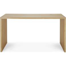 Ethnicraft Rektangulära Skrivbord Ethnicraft U Desk Varnished Oak Skrivbord