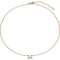 Maria Black Roppongi Drop Necklace - Gold/Transparent