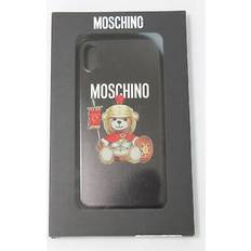 Moschino iphone xs max black roman teddy bear smart phone back cover bnib