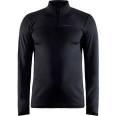 Elastano/Lycra/Spandex - Hombre Suéteres Craft Core Gain Midlayer - Black Male