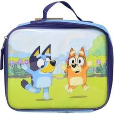 Multicolored Lunch Boxes Bluey kids lunch box bluey and bingo raised character insulated lunch bag tote Multicolor