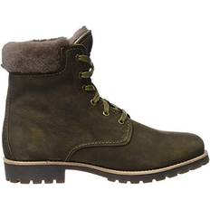 Panama Jack Shoes Panama Jack Women's Combat Boots, Green Kaki B33