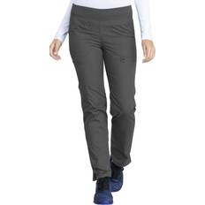 Dickies EDS Signature Scrubs for Women, Pull-On Cargo Pants for Women DK125P, Petite, Pewter