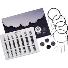 Karbonz Deluxe Interchangeable Circular Needle Sets 100cm 3.00-6.00mm