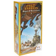 Ludonaute Colt Express Horses & Stagecoach