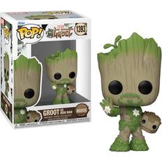 Funko We Are Groot POP! Movies Vinyl Figure Iron Man 9 cm