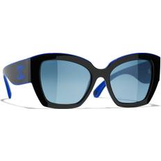 Chanel Unisex Sunglasses Chanel Sunglasses - Black/Blue