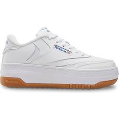 Running Shoes Reebok Club Extra Athletic Shoe Big Kid White Gum