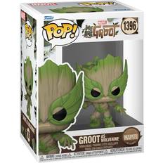 Funko Figurinen reduziert Funko We Are Groot Pop! Vinyl Wolverine 9 Cm Figure Grün