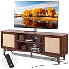 Rattan Fernsehschränke VEVOR Rattan-TV-Ständer 191cm Fernsehschrank