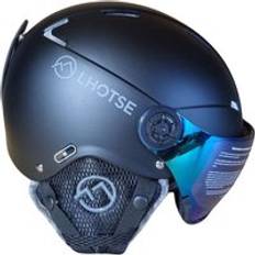 Cascos de esquí Lhotse Casco de esquí helmet with visor Noir