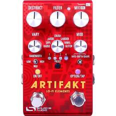 Red Effect Units Source Audio SA 280 Artifakt Lo-Fi Elements Pedal de efectos