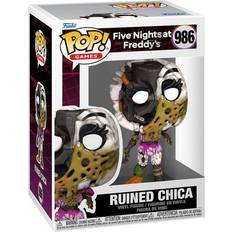 Figurinen Funko Pop! Games: Five Nights At Freddy's Chica The Chicken FNAF Vinyl-Sammelfigur Geschenkidee Offizielle Handelswaren Spielzeug Für Kinder und Erwachsene