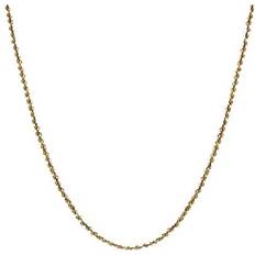 Unisex Jewelry Private Label Rope Chain Necklace - Gold