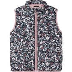 Name It Polstrede veste Name It Dynevest NmfMylane Dark Sapphire /Liberty år 98 Vest