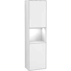 Beleuchtung Hochschrank Villeroy & Boch en Hoge Badkamerkast F470GFGF