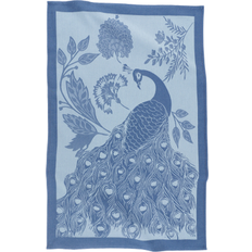 Kaf Home Set of 2 Jacquard Peacock Kitchen Towel