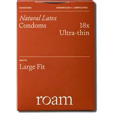 Roam Buy 18 Ultra Thin Condoms for Safer Sex Large Fit