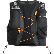 Poliammide Zaini da Corsa Adidas Terrex Trail Running Techrock Vest 5L - Black/White/Impact Orange