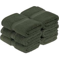 Egyptian Cotton Guest Towels Superior Ultra Soft Luxury Towels Guest Towel Green (33x33)