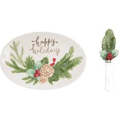 C&F Home Happy Holidays Serving Tray 2