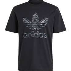 adidas Men's Classic Monogram Graphic Tee - Black/Grey Five