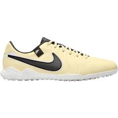 Beige Football Shoes Nike Tiempo Legend 10 Academy - Lemonade/Metallic Gold Coin/Black