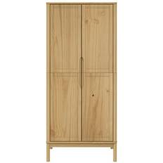 vidaXL Floro Golden Brown Garderobeskab 77x171cm