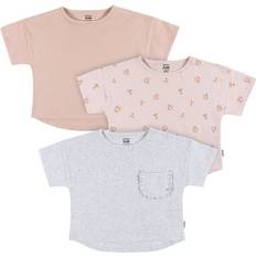 Tops Gerber Toddler Girls Short Sleeve T-Shirts, Pack Flower 3T