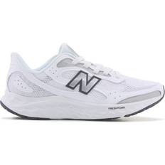 Suede Running Shoes New Balance Fresh Foam Arishi v4 W - White/Silver Metallic/Black