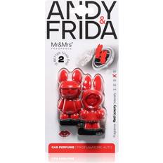 Mr & Mrs Fragrance Andy & Frida Red Luxury luftfrisker