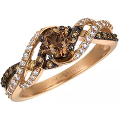 Brown - Rose Gold Rings Le Vian Ring - Rose Gold/Diamonds