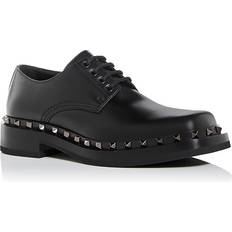 Valentino Garavani Oxford Valentino Garavani Men's Studded Square Toe Oxfords Black 10.5US 43.5EU