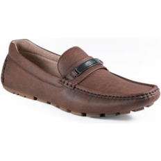 Shoes Tommy Hilfiger Men's Aires Slip Ons Driving Loafers Brown 11.5M