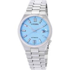 Citizen tsuyosa edelstahl blaues zifferblatt automatik nj0151-53l 50m