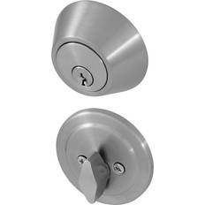 Brass Door Locks & Deadbolts Honeywell Single Cylinder Deadbolt