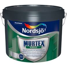 Putsfasadfärger Målarfärg Nordsjö Murtex Acrylic Putsfasadfärg White 2.5L