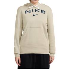 Beige - Dame - Hoodies Sweatere Nike Women's NSW Phoenix Fleece Stanard PO Logo Hoody Hoodie beige