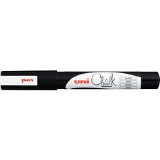 Uni Chalk Marker Black 1.3 mm