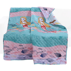BM313288 Wini Fill Mermaid Throw Blanket 50 x 60 in