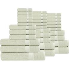 Delara Organic Cotton Luxuriously Plush Towel Green (177.8x91.4cm)